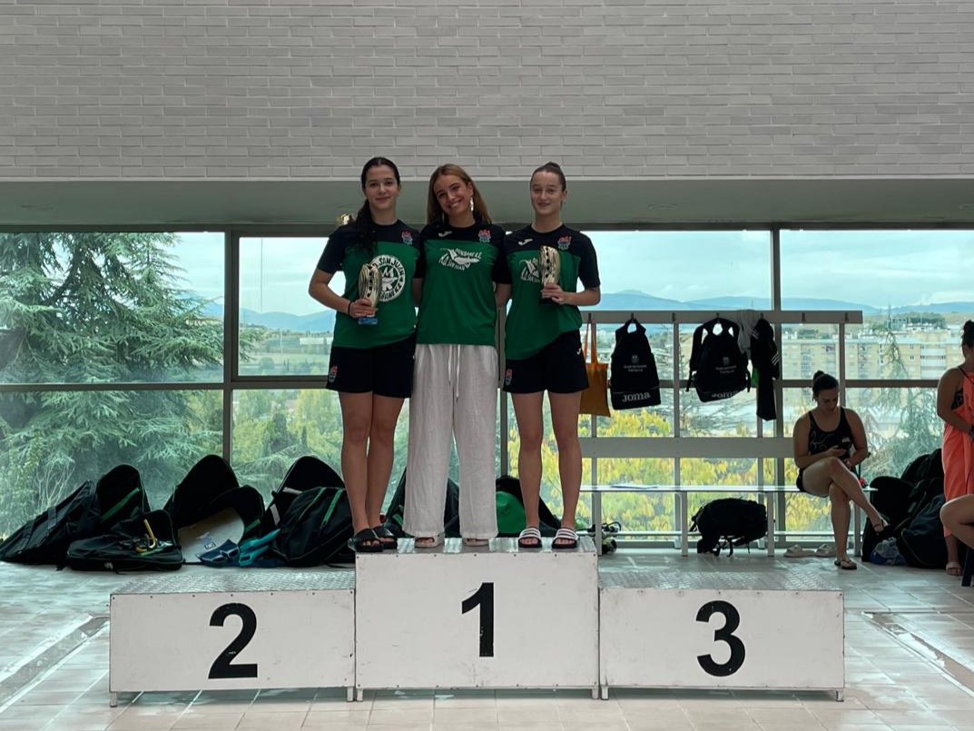 Celebrada la 1&ordf; jornada del Campeonato Navarro de Nataci&oacute;n con Aletas de la temporada 2024-2025